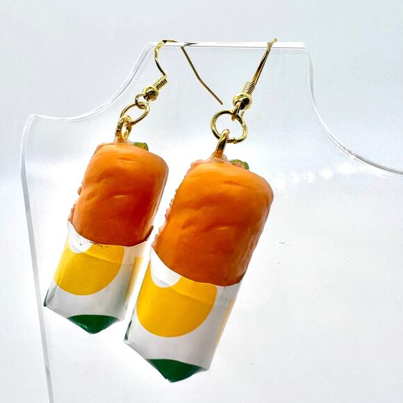 Subway Tuna Sub Earrings - Subway Accessories - Sandwich Earrings - Mini Brands - Picture 7 of 11